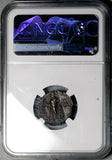 275 NGC Ch XF Tacitus Egypt Alexandria Tetradrachm Elpis Year 1 5/5 4/5 Pedigree (26092503C)