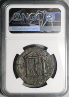 111 NGC XF Trajan Alexandria Roman Egypt Drachm Serapis Greek Temple (23081101C)