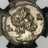 253 NGC XF Valerian I Egypt Alexandria Tetradrachm Zeus Bust Year 1 Coin (24042701C)