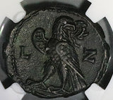 259 NGC Ch VF Valerian I Egypt Alexandria Tetradrachm Eagle Year 7 (26061302C)