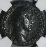 147 NGC VF Roman Empire Antoninus Pius AS Shields Ancilia Legions (26080401C)