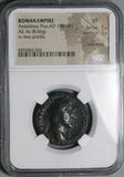 147 NGC VF Roman Empire Antoninus Pius AS Shields Ancilia Legions (26080401C)