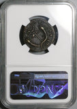 140 NGC Ch VF Fine Style Antoninus Pius Roman Empire AE As Caduceus (25111804C)