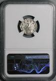 161 NGC VF Antoninus Pius Roman Empire Denarius Eagle Posthumous (26051003C)