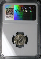 161 NGC XF Antoninus Pius Roman Empire Denarius Consecratio Eagle Marcus Aurelius (24061701D)