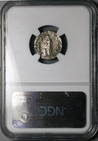 138 NGC VF Caesar Antoninus Pius Roman Empire Denarius Rare Pietas (24120801C)