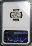 146 NGC VF Antoninus Pius Roman Empire Denarius Jupiter Thunderbolt Throne (26051004C)