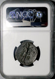 145 NGC XF Antoninus Pius Roman Empire Dupondius Mars Spear Trophy (26070101C)