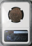 10 BC NGC Gen Augustus AE As Roman Empire Altar Lugdunum Lyons (26050601C)