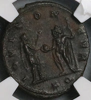 271 NGC Ch AU Aurelian Double Denarius Antoninianus Roman Empire Jupiter Emperor (25020901C)