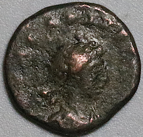 300s Barbarous Radiate Roman Empire Double Denarius Soldier Sword (24122404R)
