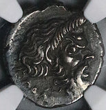 48 BC NGC Ch VF Bruti Brutus C. Pansa Roman Imperatorial Denarius Pan Julius Caesar Assassin 26061702C