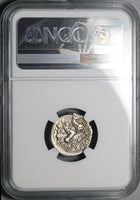 123 BC NGC Ch VF Roman Republic AR Denarius Porcius Cato Biga Victory (25051501D)