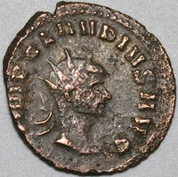 270s Claudius II Double Denarius Roman Empire Barbarous Radiate Fides VF (25010101R)