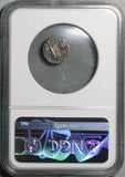 88 BC NGC F Cn Clodianus Roman Republic Quinarius Jupiter Victory Crowning Trophy (26101204C)