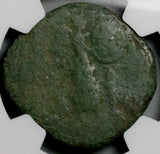 185 NGC Gen Commodus AE Sestertius Roman Empire Victory VO DE Commemorative (26050602C)