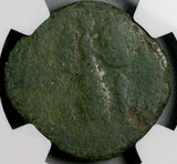 185 NGC Gen Commodus AE Sestertius Roman Empire Victory VO DE Commemorative (26050602C)