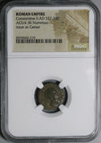 330 NGC Gen Constantine II Caesar AE3 Nummus Roman Empire Soldiers Lugdunum Mint (26062501C)