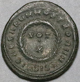 320 Constantine II AE3 Roman Empire Vot X Siscia Mint VF (24122205R)