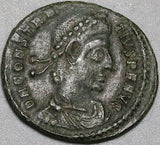 354 Constantius II Follis Roman Empire Fallen Horseman Siscia Mint XF (24121605R)