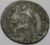 354 Constantius II Follis Roman Empire Fallen Horseman Siscia Mint XF (24121605R)