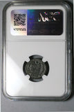 327 NGC Ch VF Constantius II AE3 Nummus Roman Empire Campgate Heraclea (25053004C)