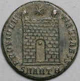 326 Constantius II AE3 Roman Empire Campgate Antioch Mint XF (25012504R)