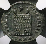 325 NGC XF Constantius II AE3 Nummus Roman Emp Campgate Heraclea (25082403C)