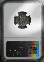 325 NGC XF Constantius II AE3 Nummus Roman Emp Campgate Heraclea (25082403C)