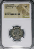 348 NGC VF Constantius II Augustus Roman Empire Centenionalis Soldier Spearing Enemy Constantinople Mint (26101801C)