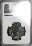 177 NGC Ch XF Crispina AE Sestertius Roman Empire Lucky Venus Felix 4/5 4/5 (26033001C)