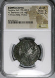177 NGC Ch XF Crispina AE Sestertius Roman Empire Lucky Venus Felix 4/5 4/5 (26033001C)