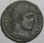 328 Constantine Great AE3 Roman Empire Campgate Sisca Mint XF (24122401R)