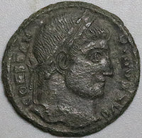 328 Constantine Great AE3 Roman Empire Campgate Sisca Mint XF (24122401R)