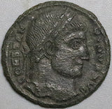 328 Constantine Great AE3 Roman Empire Campgate Sisca Mint XF (24122401R)