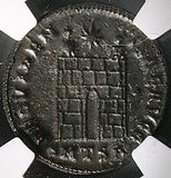 326 NGC Ch VF Constantine I Nummus AE3 Roman Empire Campgate Thessalonica (25061003C)