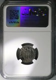326 NGC Ch VF Constantine I Nummus AE3 Roman Empire Campgate Thessalonica (25061003C)