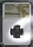 326 NGC Ch VF Constantine I Nummus AE3 Roman Empire Campgate Thessalonica (25061003C)