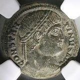 326 NGC XF Constantine I Nummus AE3 Roman Emp Campgate Thessalonica (25092103C)
