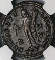 300 NGC XF Diocletian Follis Nummus Roman Empire Genius Antioch Mint (25033001C)