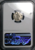 151 NGC Ch AU Faustina Sr Roman Empire Denarius Ceres Posthumous 5/5 5/5 (25042703C)
