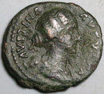 160 Faustina Jr Roman Empire AE As Fecunditas Children Fertility (24121302R)