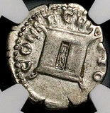 176 NGC Ch VF Faustina Jr Roman Empire Denarius Death Altar Marcus Aurelius (26070601C)