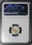 176 NGC Ch VF Faustina Jr Roman Empire Denarius Moon 7 Stars Diva Posthumous (26051701C)