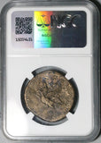 176 NGC F Faustina Jr Roman Empire RARE Posthumous Sestertius Eagle Flying Heaven (26072906C)