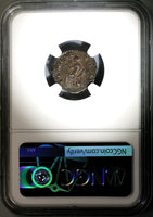 145 NGC XF Faustina Jr Roman Empire Denarius Wife Marcus Aurelius Concordia (21092101C)