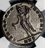 305 NGC Ch VF Galerius Follis Nummus Roman Empire Genius Heraclea Mint (26040401C)