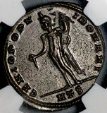 305 NGC Ch VF Galerius Follis Nummus Roman Empire Genius Heraclea Mint (26040401C)