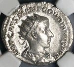 239 NGC Ch VF Gordian III Double Denarius Antoninianus Roman Empire Aequitas Equality (225040801C)