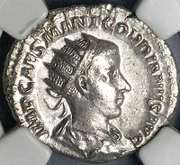 239 NGC Ch VF Gordian III Double Denarius Antoninianus Roman Empire Aequitas Equality (225040801C)